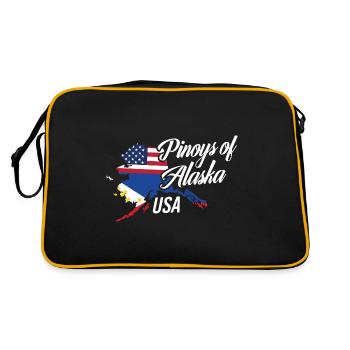 Les Philippins de l’Alaska conçoivent pour Proud Fil-Ams - Sac Retro - noir/or - Dos