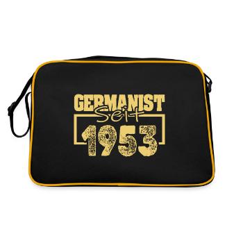 Studium 1953 - Retro Tasche - Schwarz/Gold - Hinten