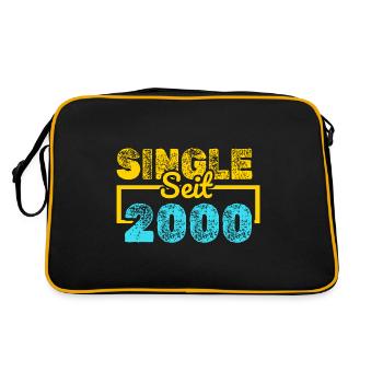 depuis 2000 - Sac Retro - noir/or - Dos