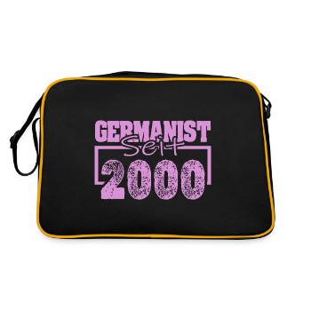 Né en 2000 - Sac Retro - noir/or - Dos