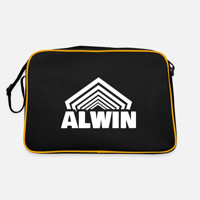 Prénom Alwin Sac Retro