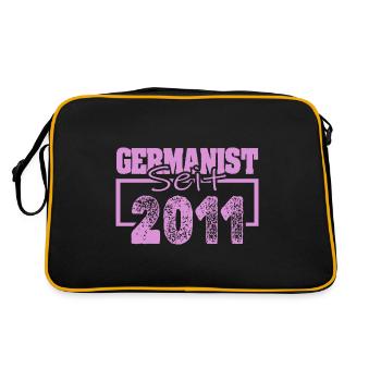 Vintage 2011 - Retro Bag - black/gold - Back