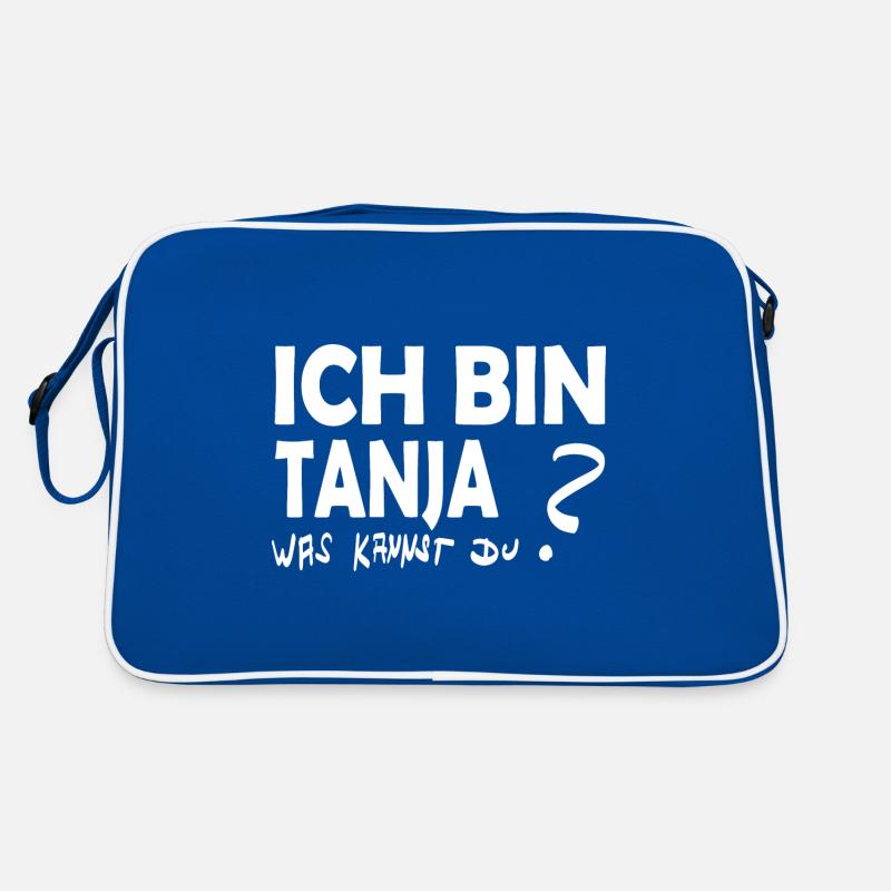 First name Tanja Retro Bag