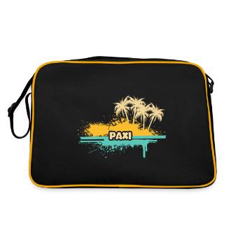 Paxi - Sac Retro - noir/or - Dos