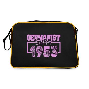 Born in 1953 - Retro Bag - black/gold - Back