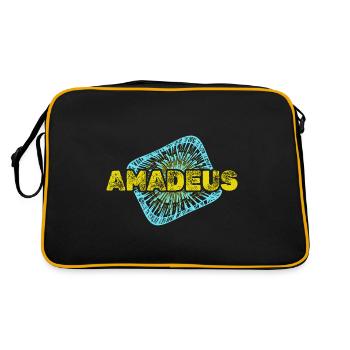 Leisure time Amadeus - Retro Bag - black/gold - Back