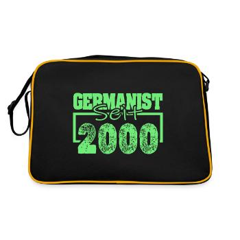 Studies 2000 - Retro Bag - black/gold - Back