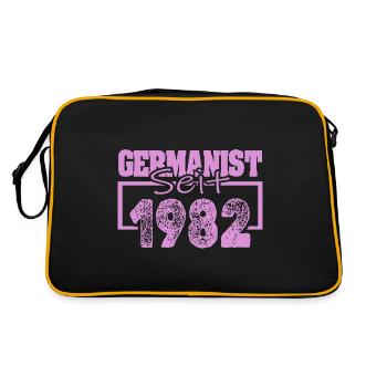 Born in 1982 - Retro Bag - black/gold - Back