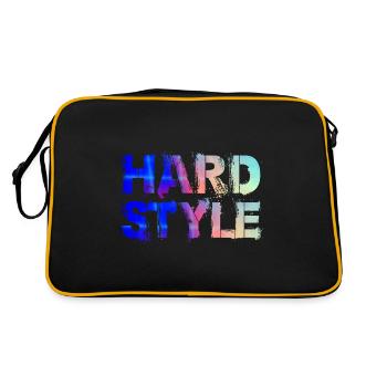 Hardstyle - Sac Retro - noir/or - Dos