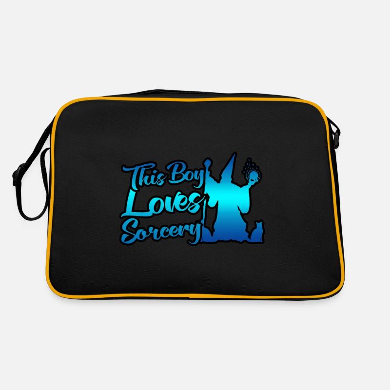 This boy loves magic Retro Bag