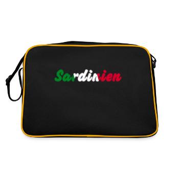 Sardaigne - Sac Retro - noir/or - Dos