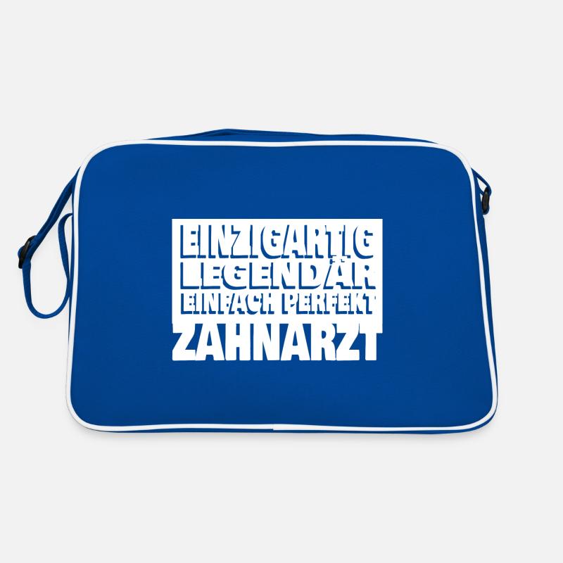Zahnarzt Retro Tasche