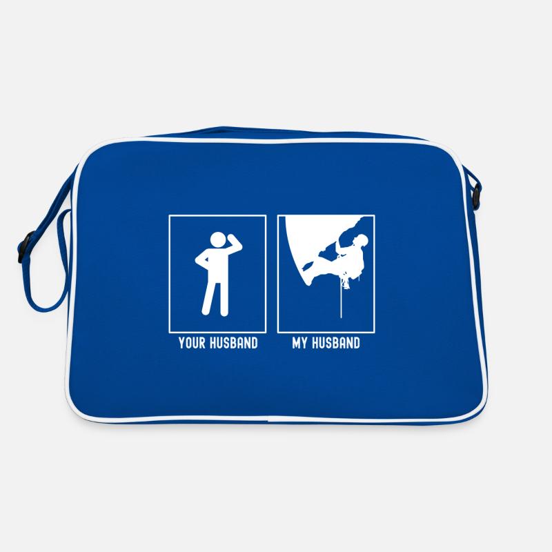 Votre mari - Mon mari - Climbing Top Vector Sac Retro