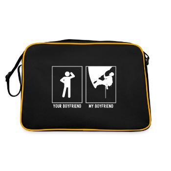 Votre ami - Mon ami - Bardane professionnelle - Sac Retro - noir/or - Dos