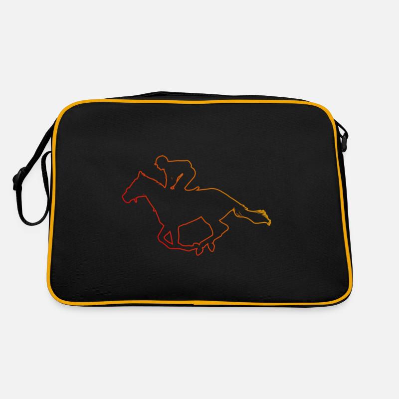 Saut d’obstacles équestre hommes Sac Retro