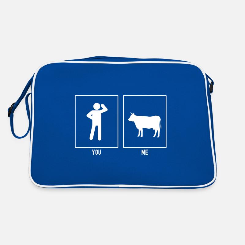 Vous - Moi - Vache agricole Sac Retro