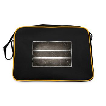 Don pour la Gambie - Sac Retro - noir/or - Dos