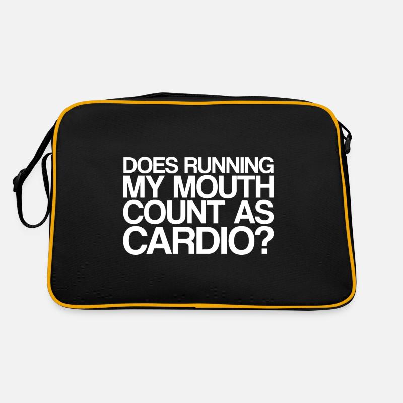 Est-ce que courir ma bouche compte comme cardio Sac Retro