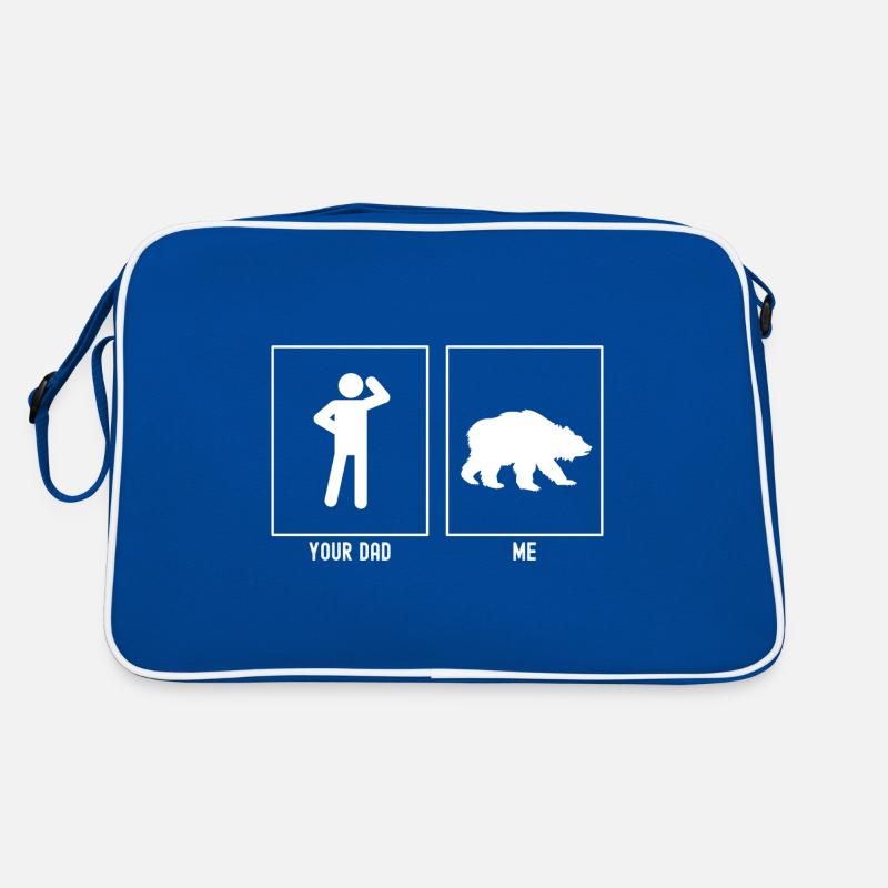 Ton père - Moi - Chasse à l’ours Sac Retro