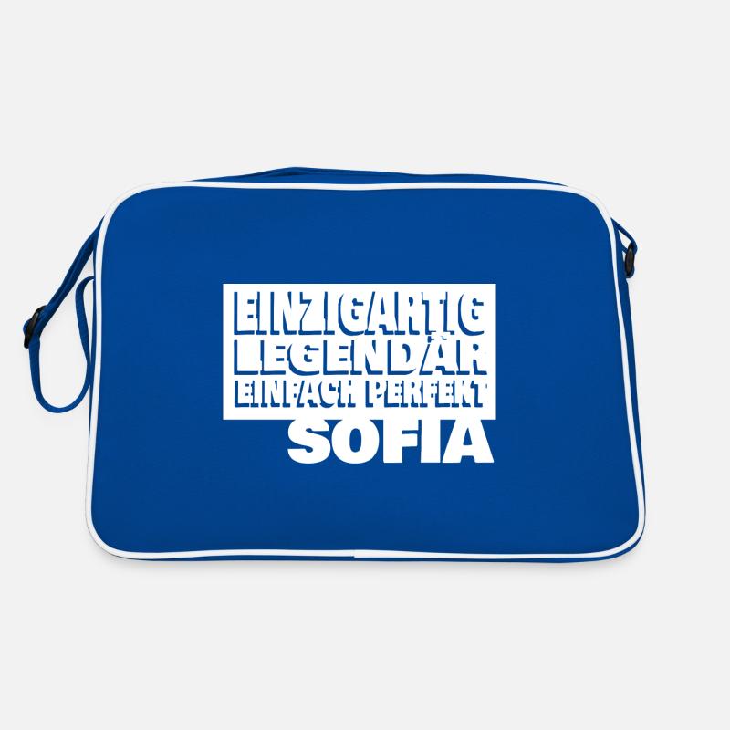 Sofia als Vorname Retro Tasche