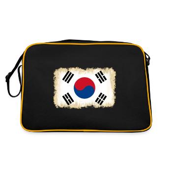 Corée du Sud Corée du Sud - Sac Retro - noir/or - Dos