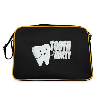 Tooth Hurty 2 - Retro Bag - black/gold - Back