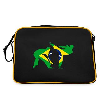 Capoeira - Sac Retro - noir/or - Dos