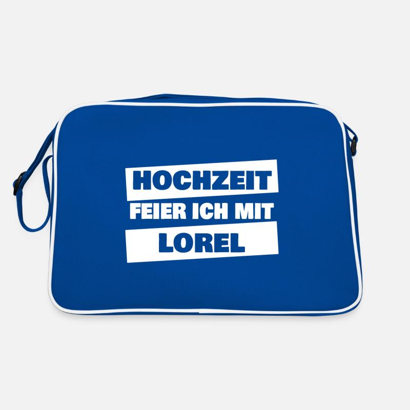 Lorel as a bachelor party Retro Bag