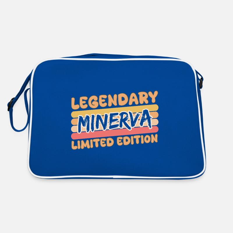 Minerva als Name Retro Tasche