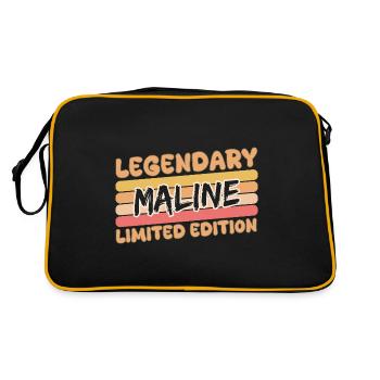 Maline - Sac Retro - noir/or - Dos