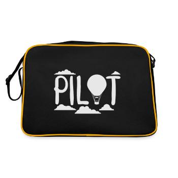 Montgolfière vole montgolfière - Sac Retro - noir/or - Dos