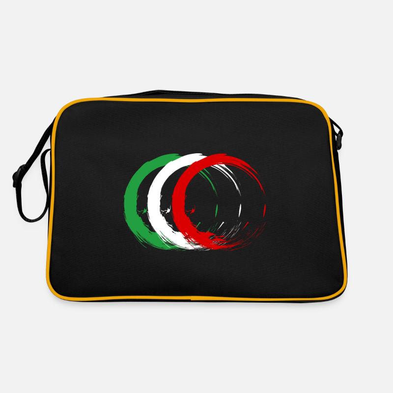 Iran - Retro Tasche - Schwarz/Gold