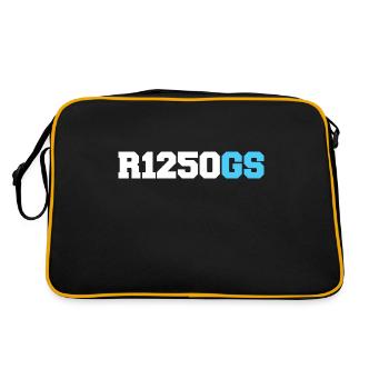 R1250GS Superbike Moto Biker - Sac Retro - noir/or - Dos