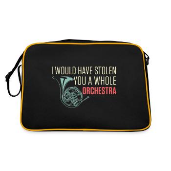 Whole Orchestra Maestro Gift - Retro Bag - black/gold - Back