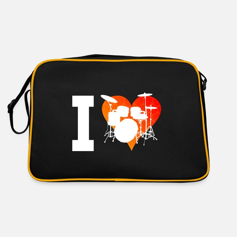 Batteur Batteur Batteur Sac Retro