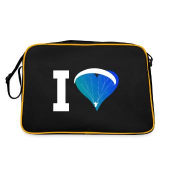 Paragleiter Gleitschirmfliegen Parapente - Sac Retro - noir/or - Dos