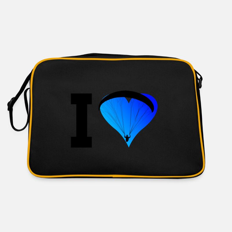 Paragleiter Paragleiten Herren Paraglider Retro Tasche