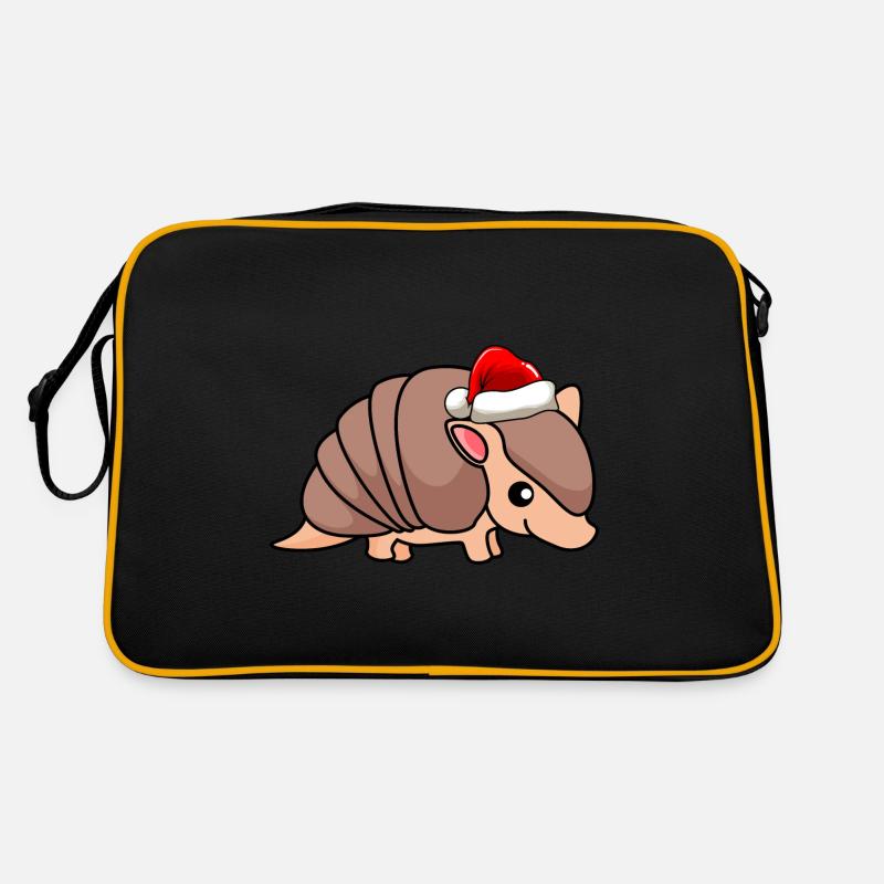 Armadillo Comic Christmas Sac Retro