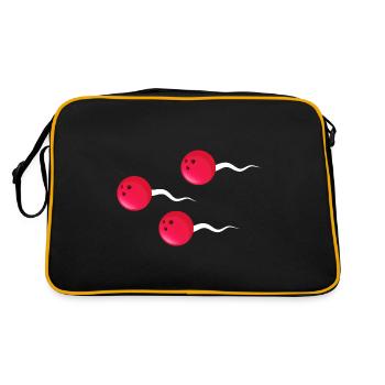 Bowling Bowling Ball Strike Bowling DNA XXX - Sac Retro - noir/or - Dos