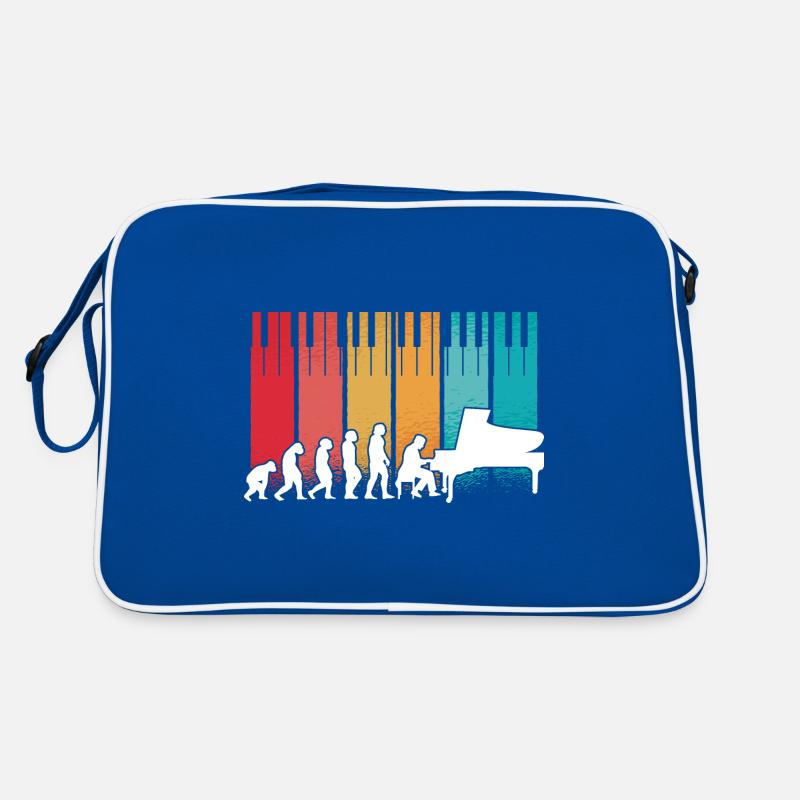 Evolution Piano Musician Keyboard Orchestra Retro Tasche