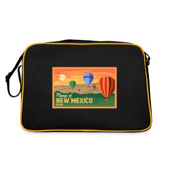 New Mexico Fil-Am Design pour les fiers Pinoys - Sac Retro - noir/or - Dos