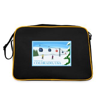 Colorado Fil-Am design pour les fiers Pinoys - Sac Retro - noir/or - Dos