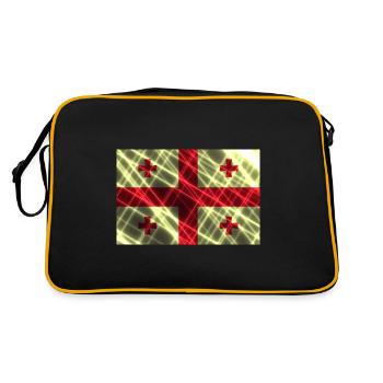 Géorgie en tant que Géorgie - Sac Retro - noir/or - Dos