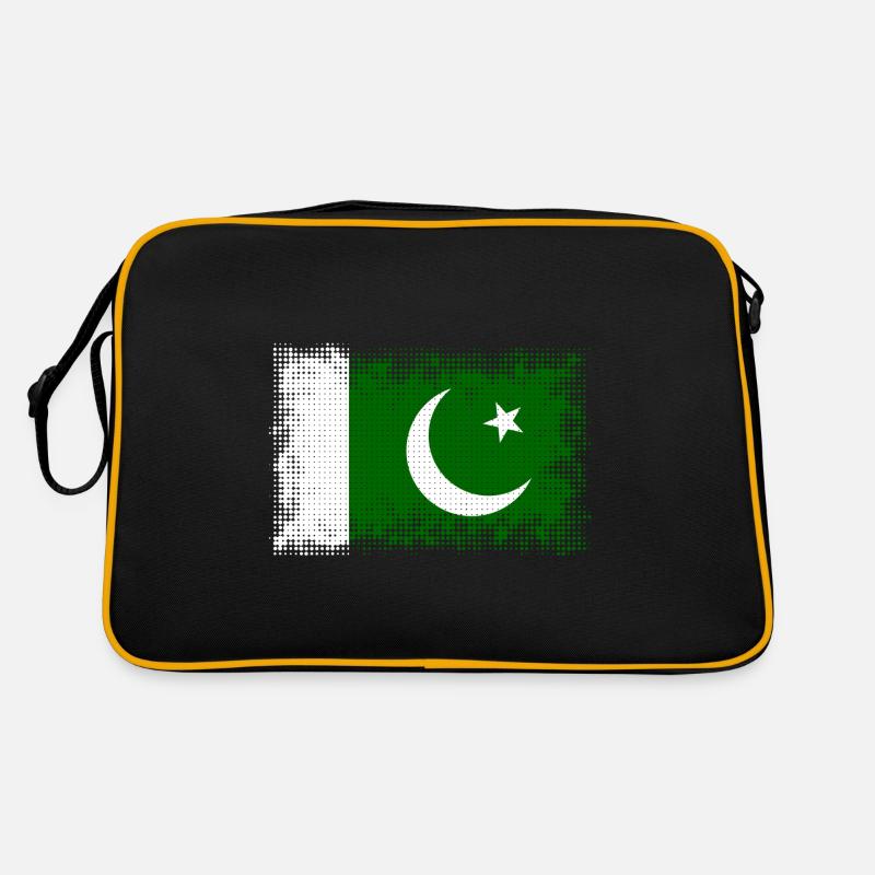 Le Pakistan comme drapeau Sac Retro