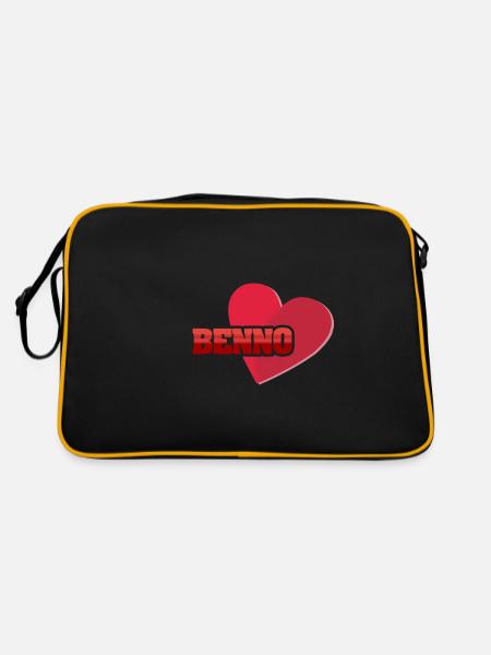 Scott - Retro Bag - black/gold - Back