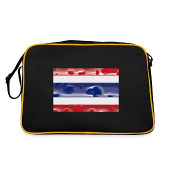 Thaïlande Thaïlande - Sac Retro - noir/or - Dos