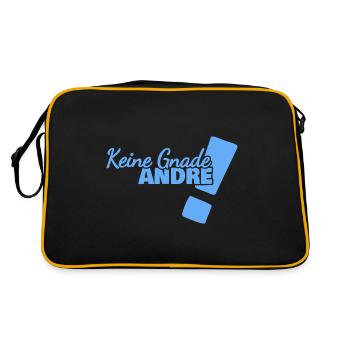 André : Lustig - Sac Retro - noir/or - Dos