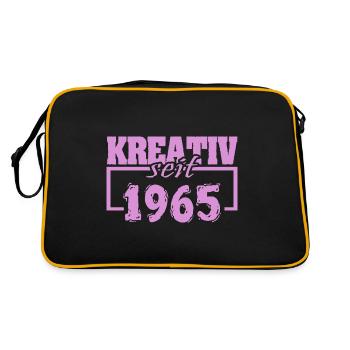1965 1965 - Retro Bag - black/gold - Back