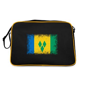 Sainte-Grenadines - Sac Retro - noir/or - Dos