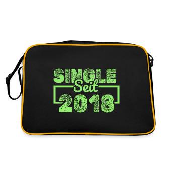 since 2018 - Retro Bag - black/gold - Back